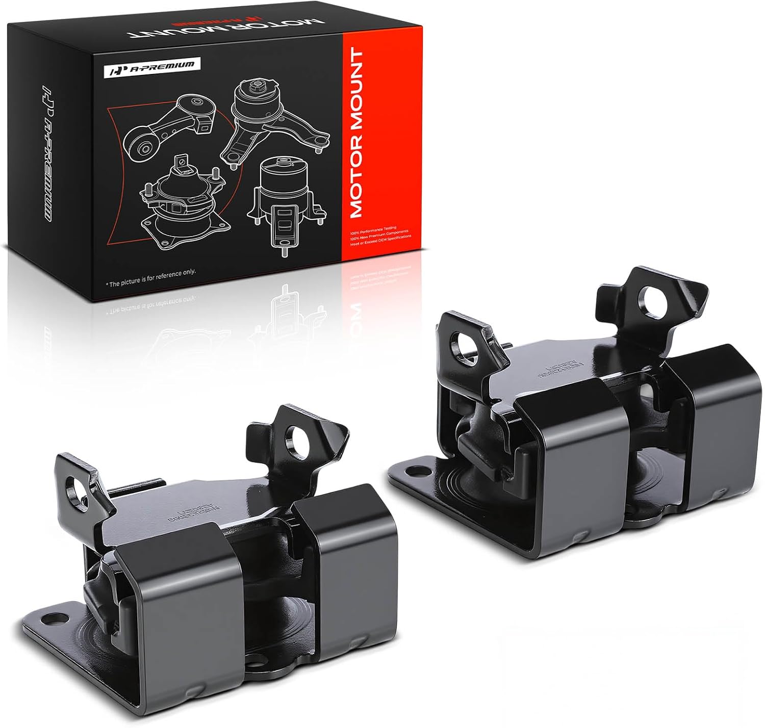 A-Premium Set of 2 Front Left and Right Engine Motor Mount Kit
