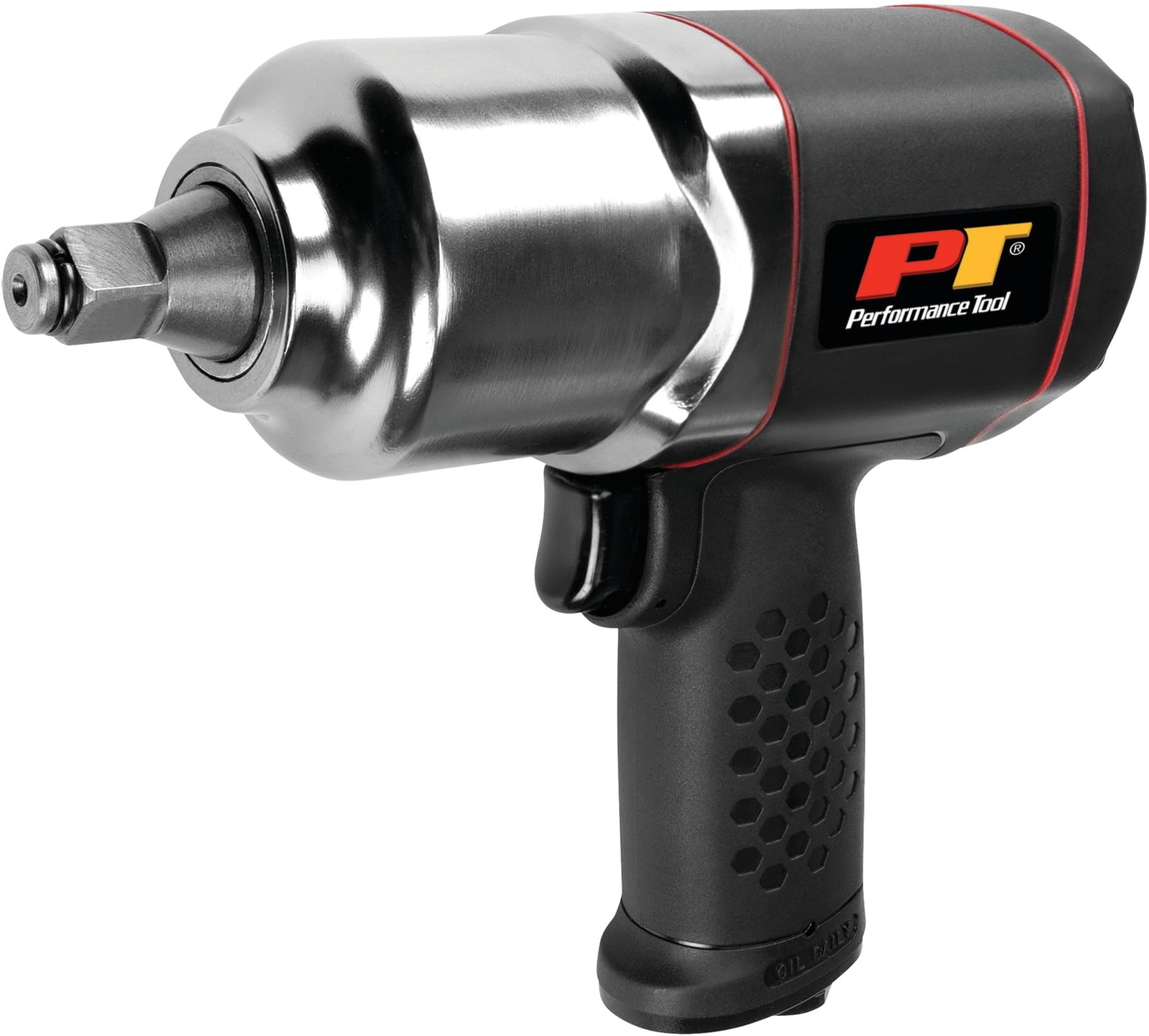 Performance Tool M631 1/2-Inch Composite Impact Wrench - Powerful and Lightweight Air Tool for Professional Mechanics and DIY Enthusiasts