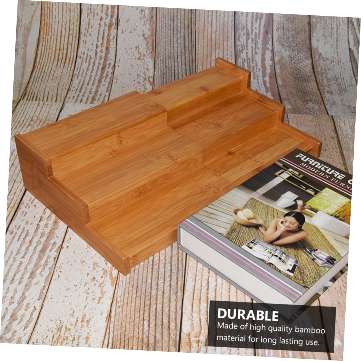 ULTECHNOVO Ausziehbares Gewürzregal Platzsparender Organizer für Küchenschrank und Gewürzgläser Modern für Küche