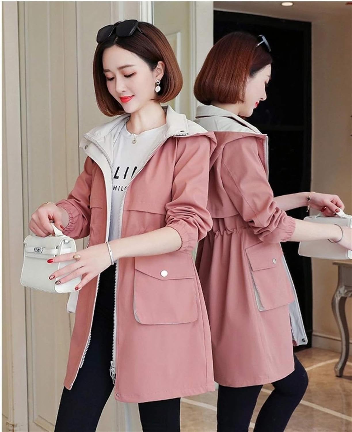 long spring jacket womens