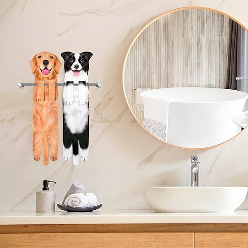 Miniatura 5 de AGRIMONY Chihuahua - Divertidas toallas de mano para perro para la cocina y el baño, regalos para mujeres, perros, papá, regalos para hombres, Día