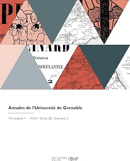 Annales de l'Université de Grenoble