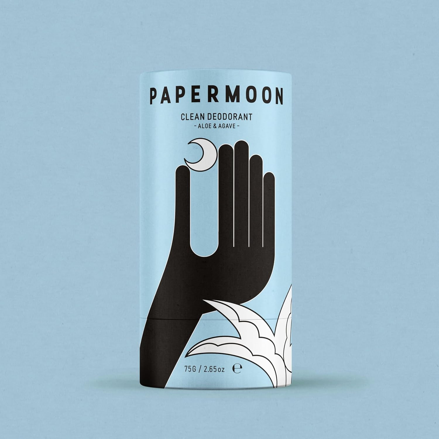 PAPERMOON Clean Deodorant 75g - Aloe & Agave | Award-Winning Australian Made | Plastic-Free, Aluminium-Free, Vegan - Image 2
