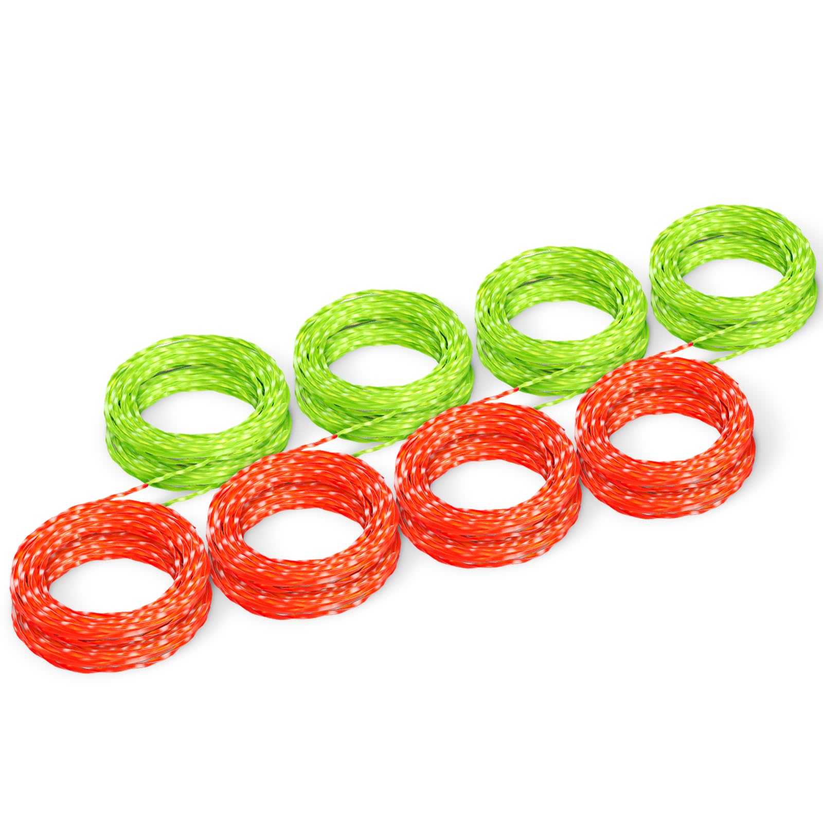 Eventronic 8 Pack Dual Color Pre-Cut Compatible with EGO Weed Eater