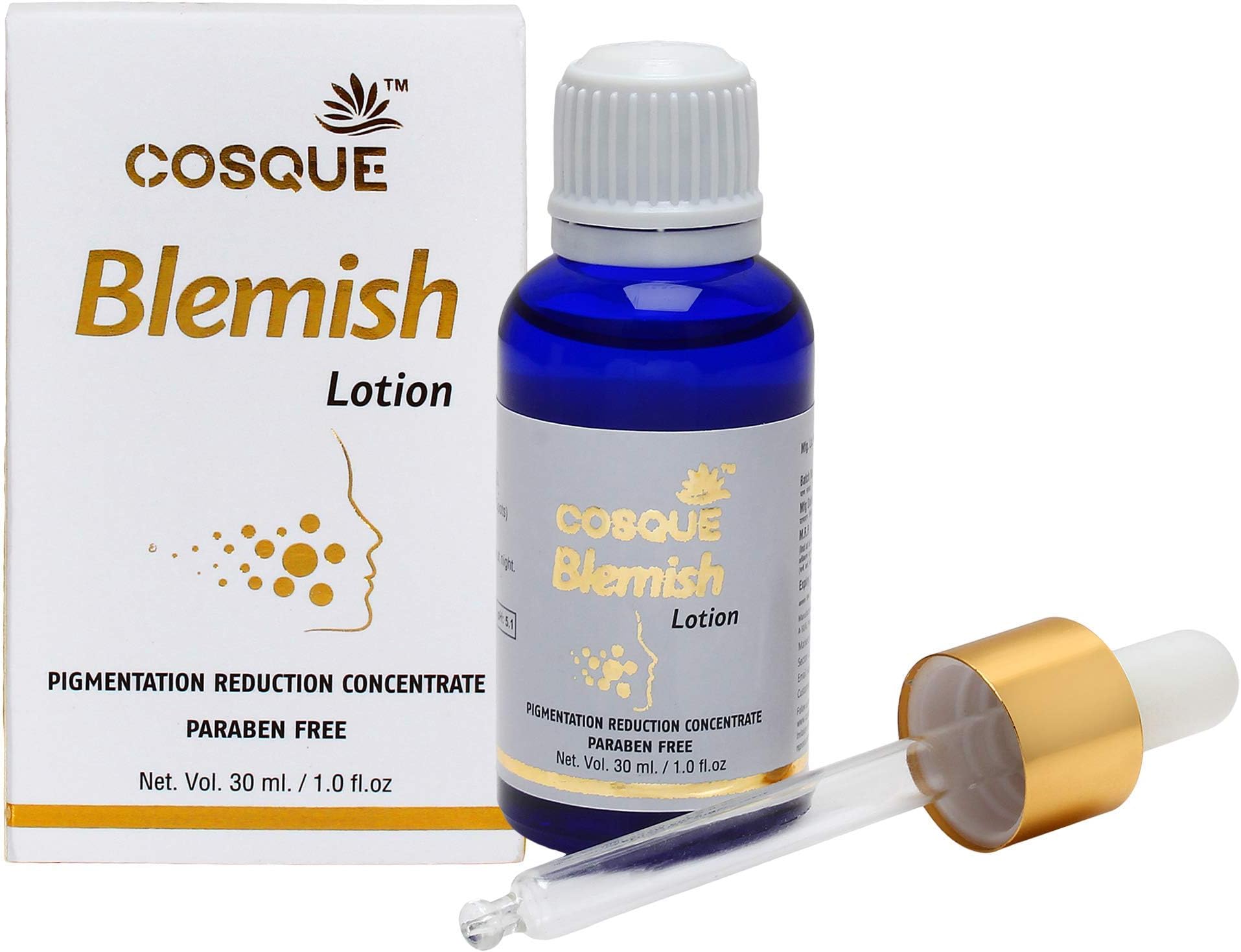 COSQUE Blemish Lotion Serum White 30 ML Pack Paraben Free