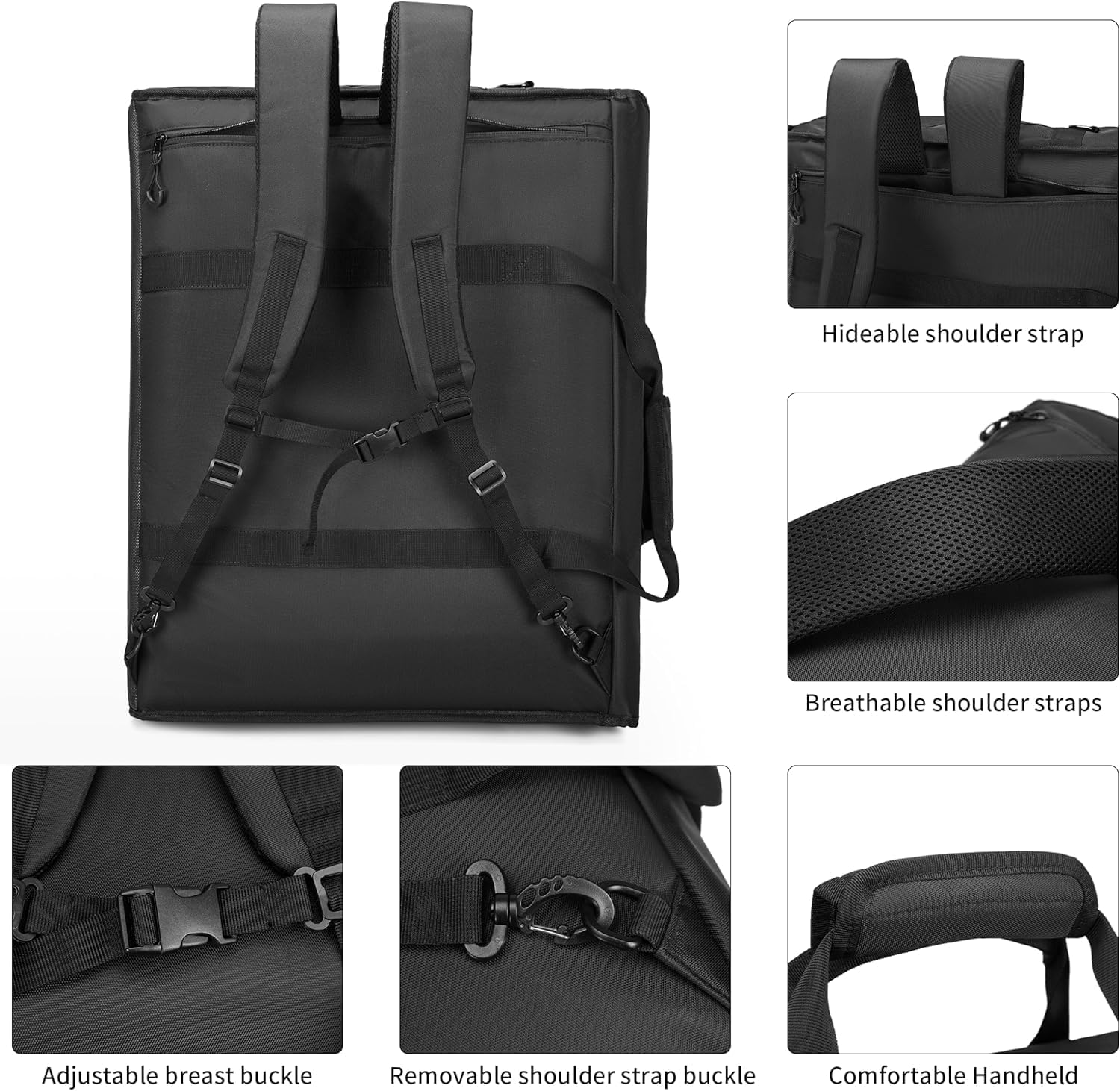 Travel Carrying Case for Apple 24" iMac Desktop Computer, Carry Tote Bag Compatible with iMac Monitors and Accessories - Image 4