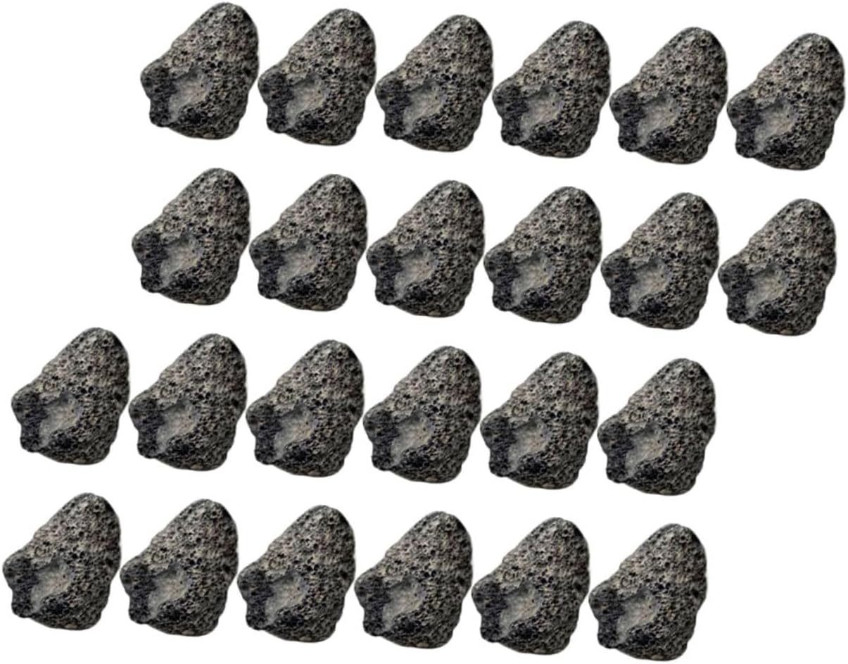 Ciieeo 1Bag Volcanic Decoration for Fish Tanks Planters Natural Irregular Rocks Chic Finish Safe Aquarium Decor Stylish for Creative Arrangements