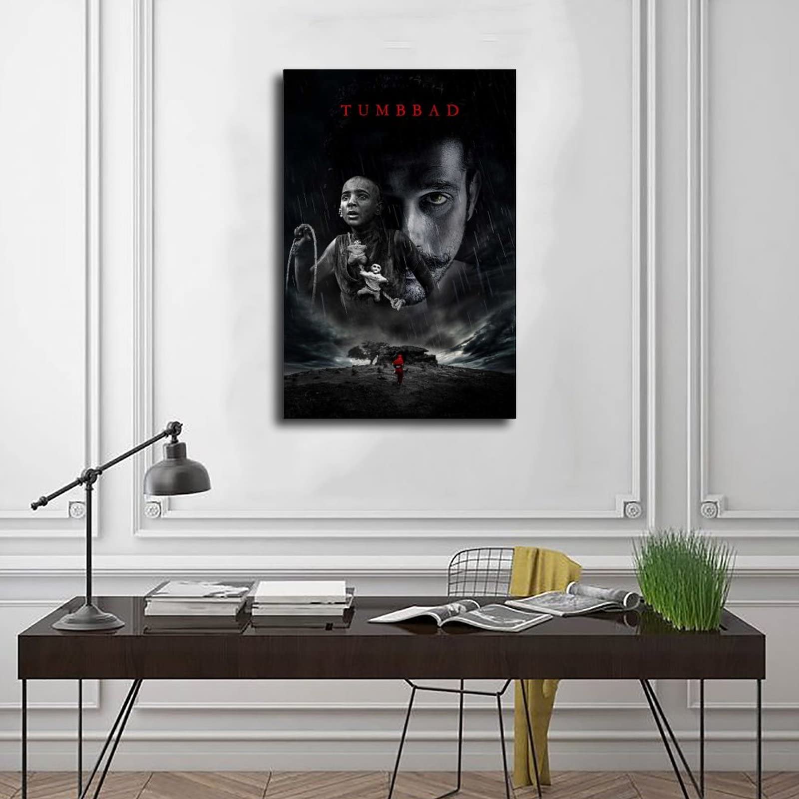 Affiche Murale Vintage En Métal 'Un Genre Du Cinéma De Bong Joon Ho' - Cadre En Bois 20x30 Cm Pour Déco Maison