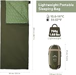 Naturehike freon-Free Rectangular Sleeping Bag Lightweight Compact Sleeping Bag,Envelope Ultralight Backpacking Sleeping Bag Portable, Waterproof with Compression Sack for Camping, Traveling