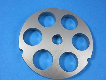 size #32 x 1" 25 mm holes Meat Grinder Plate Disc fits 4332 4532 4732 4632 4046 4246 100% Stainless Steel. 3 15/16 diameter. 7/16" thick