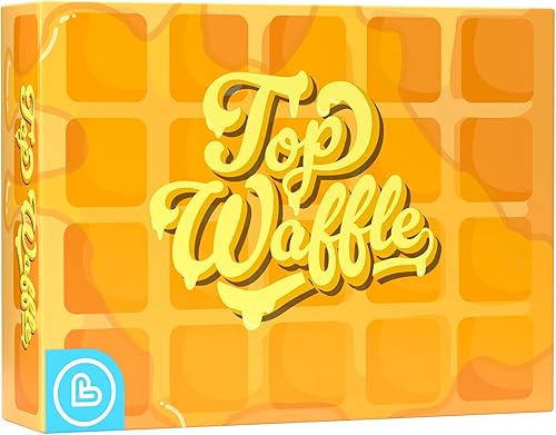 Juego de cartas Top Waffle  Juego maravillosamente delicioso para niños, adolescentes, adultos y noche de juego familiar  Gran regalo para mayores