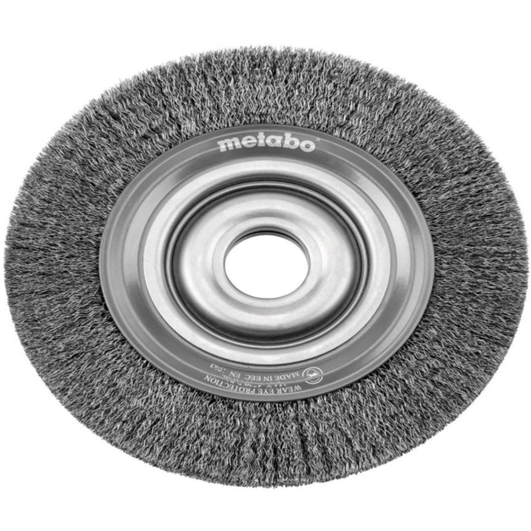 Metabo Brosse ronde en fil d'acier - Brosse ronde - 200 x 28 x 32 mm - 0,3 mm - EU # 629072000