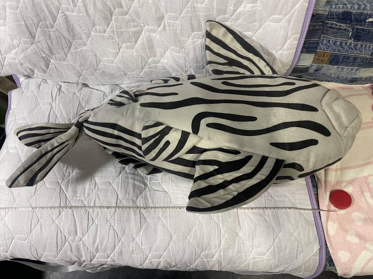 当選品 キョーリン ロイヤルプレコ ぬいぐるみ クッション 特大 100cm Amazon.co.jp: キョーリン 巨大ロイヤルプレコ ぬいぐるみ : おもちゃ