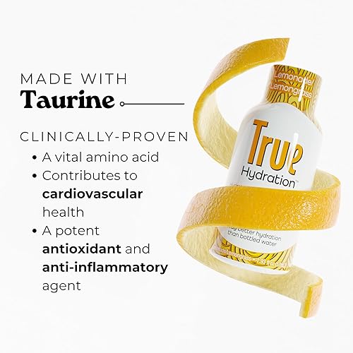 Miniatura 5 de True Hydration Shots Lemonade - Agua de limonada, paquete de 12 unidades de 1.93 onzas líquidas, electrolitos, aminoácidos, cero azúcar, cero sodio,