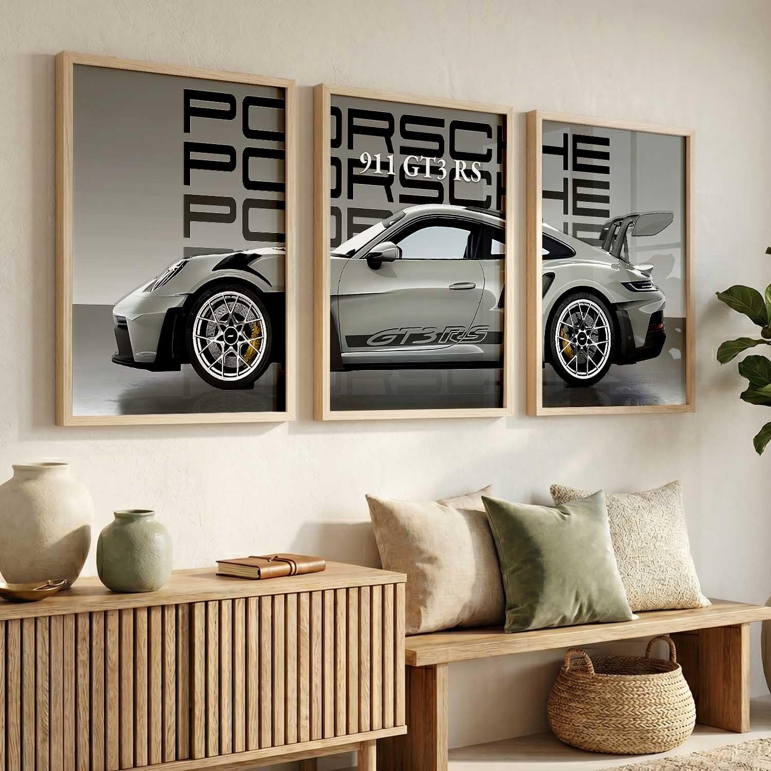 Sports Car Wall Art - Framed Posters for Boys -24 Sports Car Wall Art - Framed Posters for Boys -24