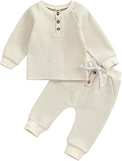 Toddler Baby Boy Clothes Long Sleeve Sweatshirt Pants Set Fall Winter Outfits