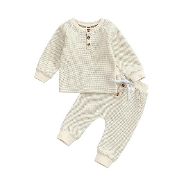 CIYCUIT Toddler Baby Boy Clothes Long Sleeve Sweatshirt Pants Set Fall Winter Outfits