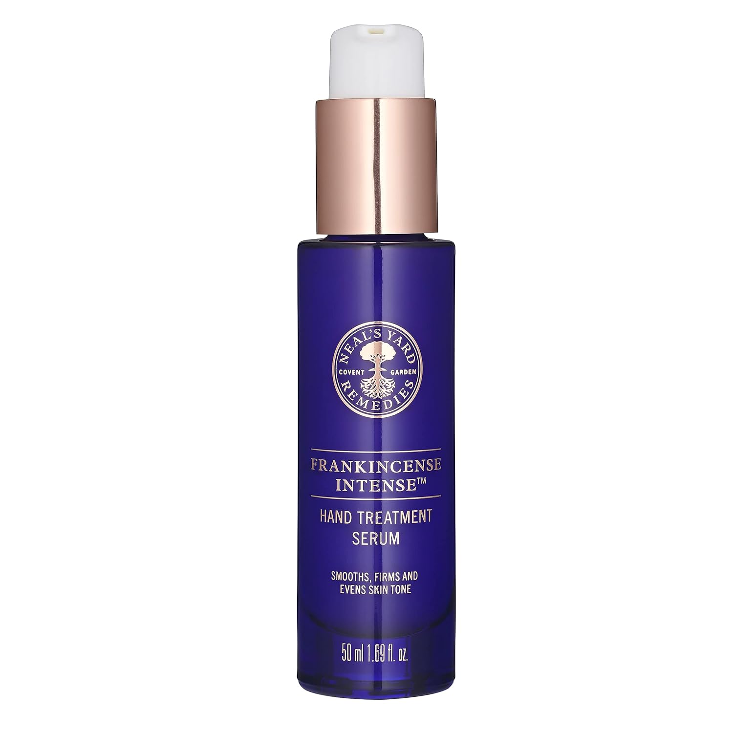 Neal's Yard Frankincense Intense Hand Treatment Serum, Firms & Hydrates Skin, Targets Dark Spots, Helps with Fine Lines & Aging, Cruelty-Free, 50mL