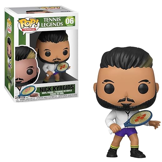 Funko Pop! Legends: Tennis Legends - Nick Kyrgios, Multicolor