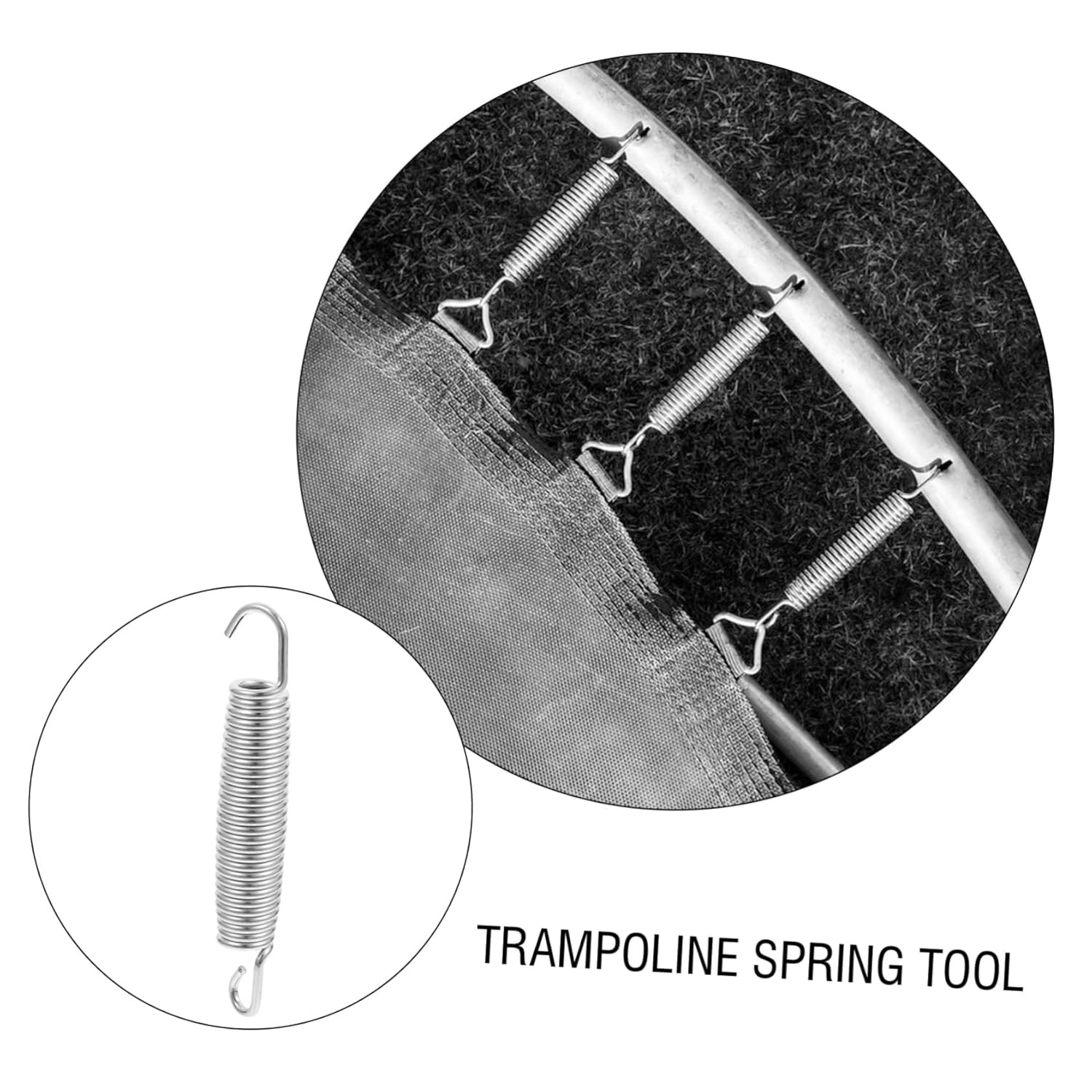 Alipis 20pcs Heavy Duty Trampoline Tension Springs for Outdoor Use Replacement Parts for Enhanced Bounce Easy Installation Comprehensive Accessories