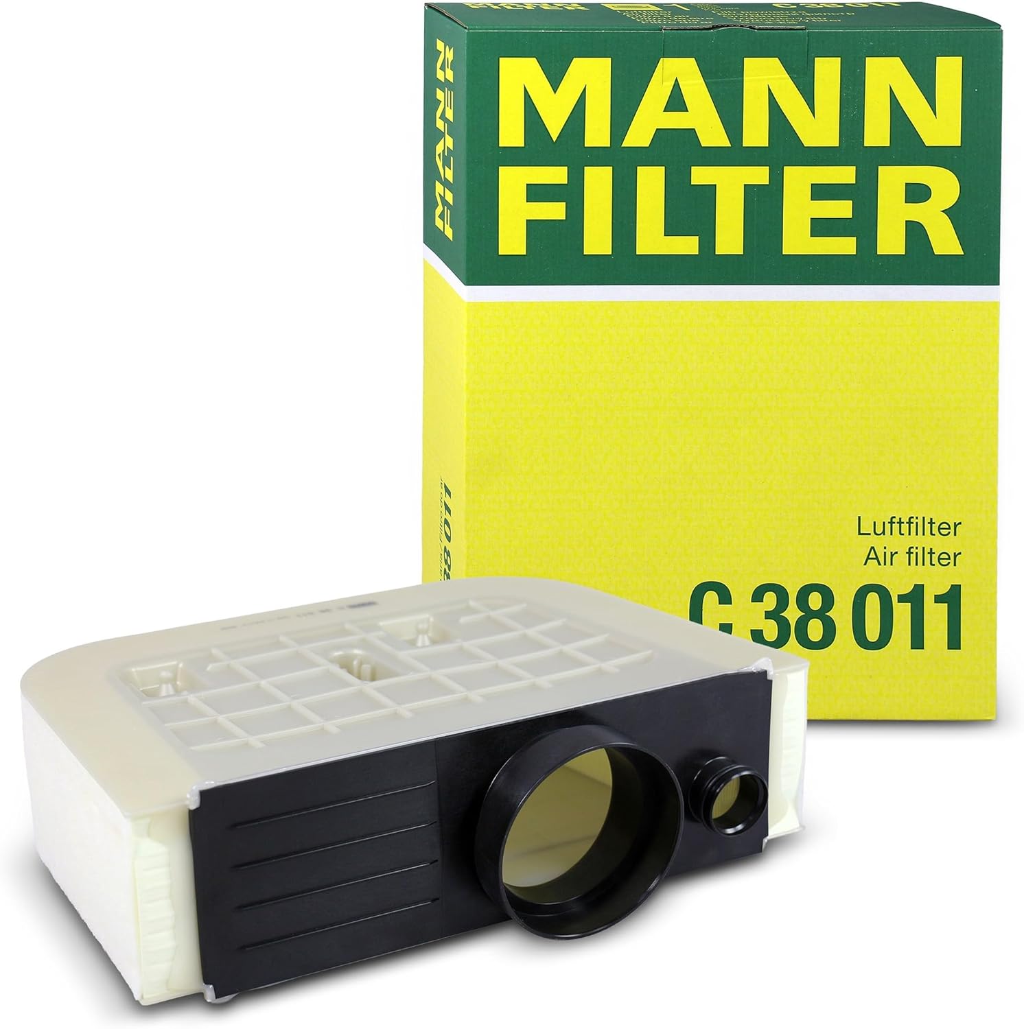 Mann Filter C 38 011 Engine Air Filter Replacement Compatible With Audi Q7 (2017-2024)