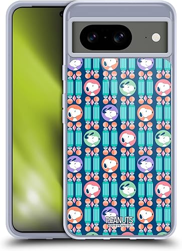 Miniatura 337 de Head Case Designs Funda de gel suave con licencia oficial de Peanuts House Snoopy Deco Dreams compatible con Samsung Galaxy S23 5G Casa,Blue