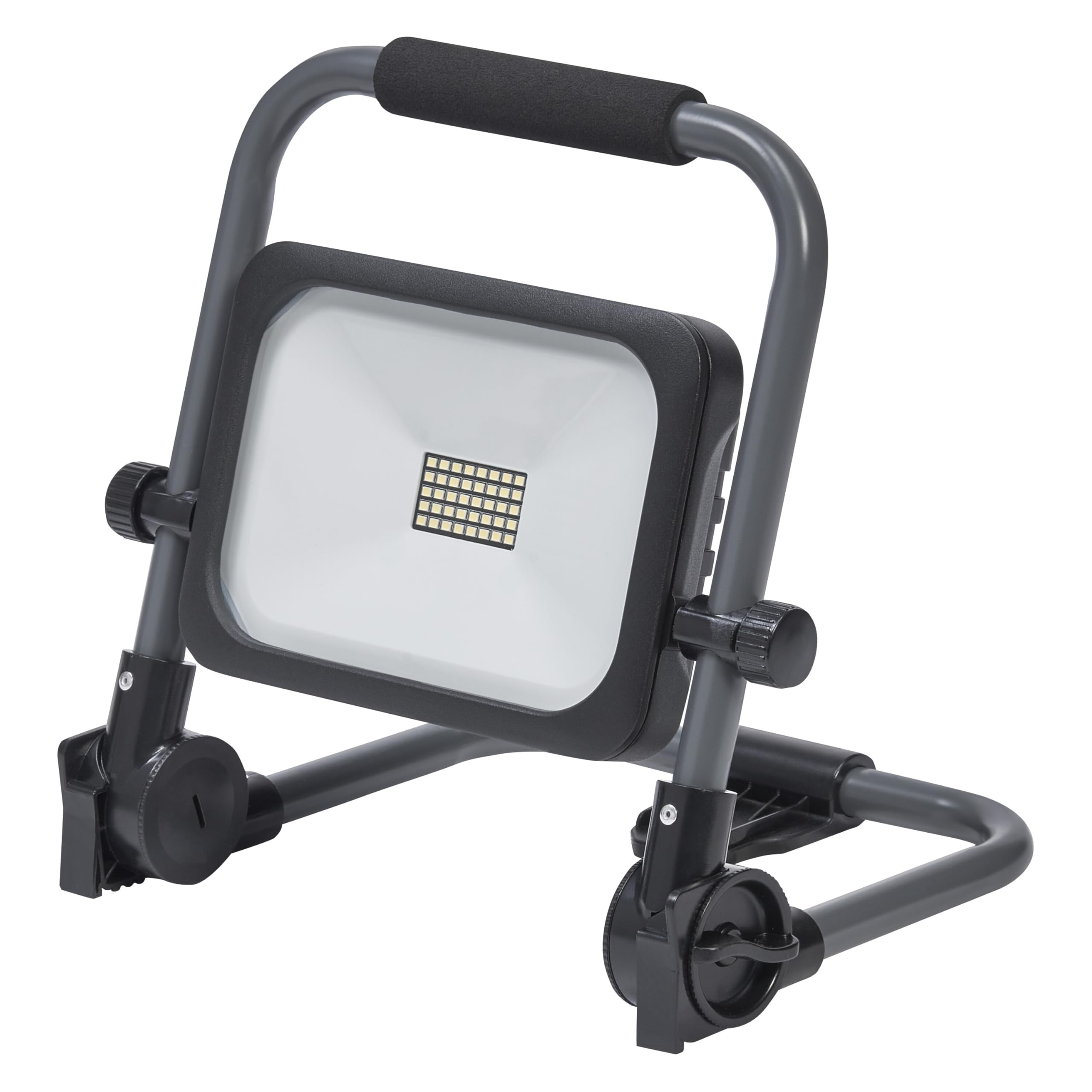 Osram VAL BAT LED-Worklight, dunkelgrau/schwarz, 20W, 2000lm, kaltweiße Lichtfarbe, batteriebetrieben, USB-Ladefunktion dank integrierter Power Bank, tragbar, IP54 Schutzklasse, 6500K