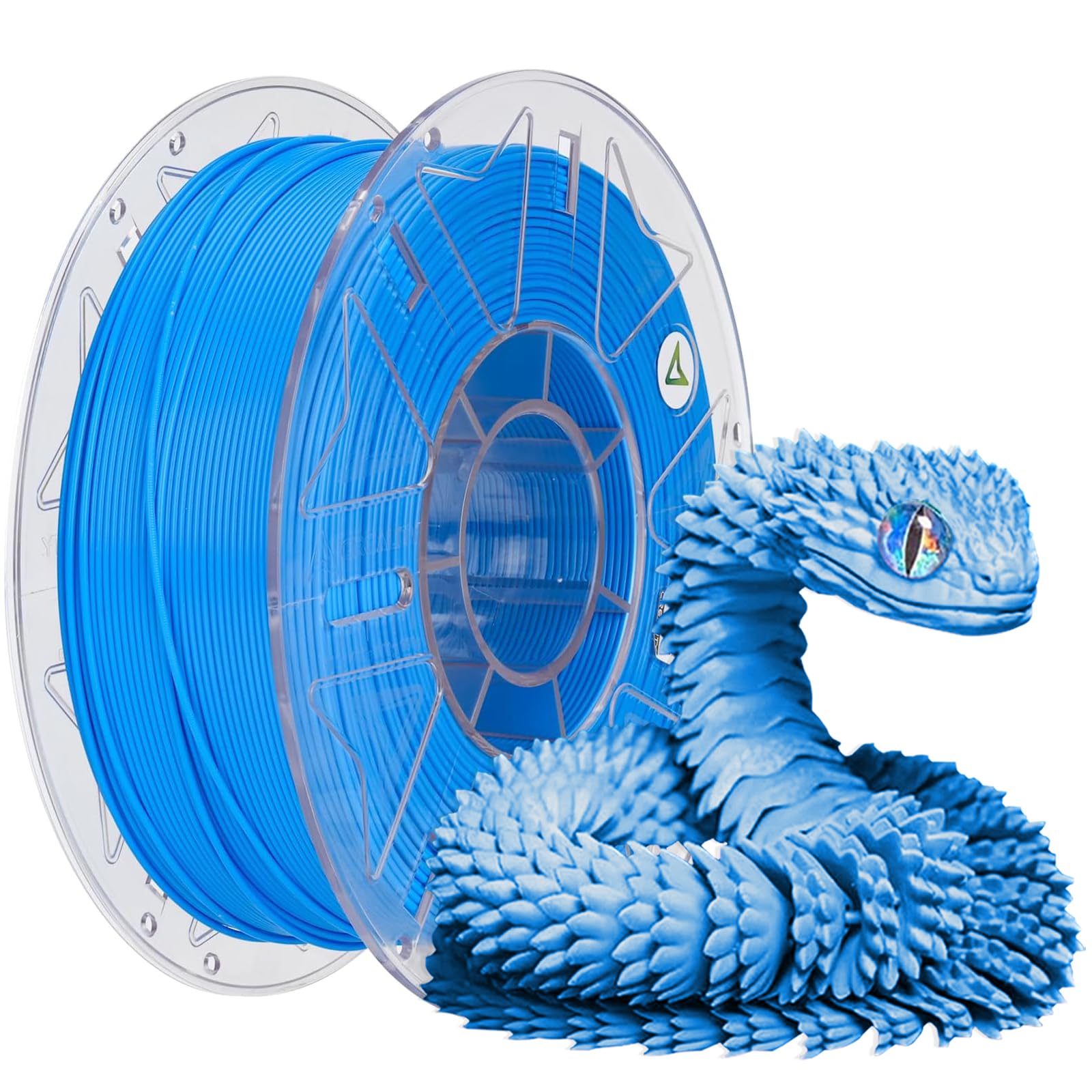 2025 New Official RFID CREALITY Hyper PLA RFID Filament 1.75mm for K2 Plus Combo, High Speed 30-600mm/s 3D Printer Filament, 1kg(2.2lbs)/Spool Hyper PLA RFID Support CFS, for Most 3D Printers Blue