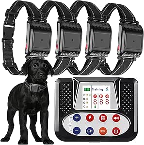 Wireless Dog Fence Adjustable Vibration, Suitable Training Collar