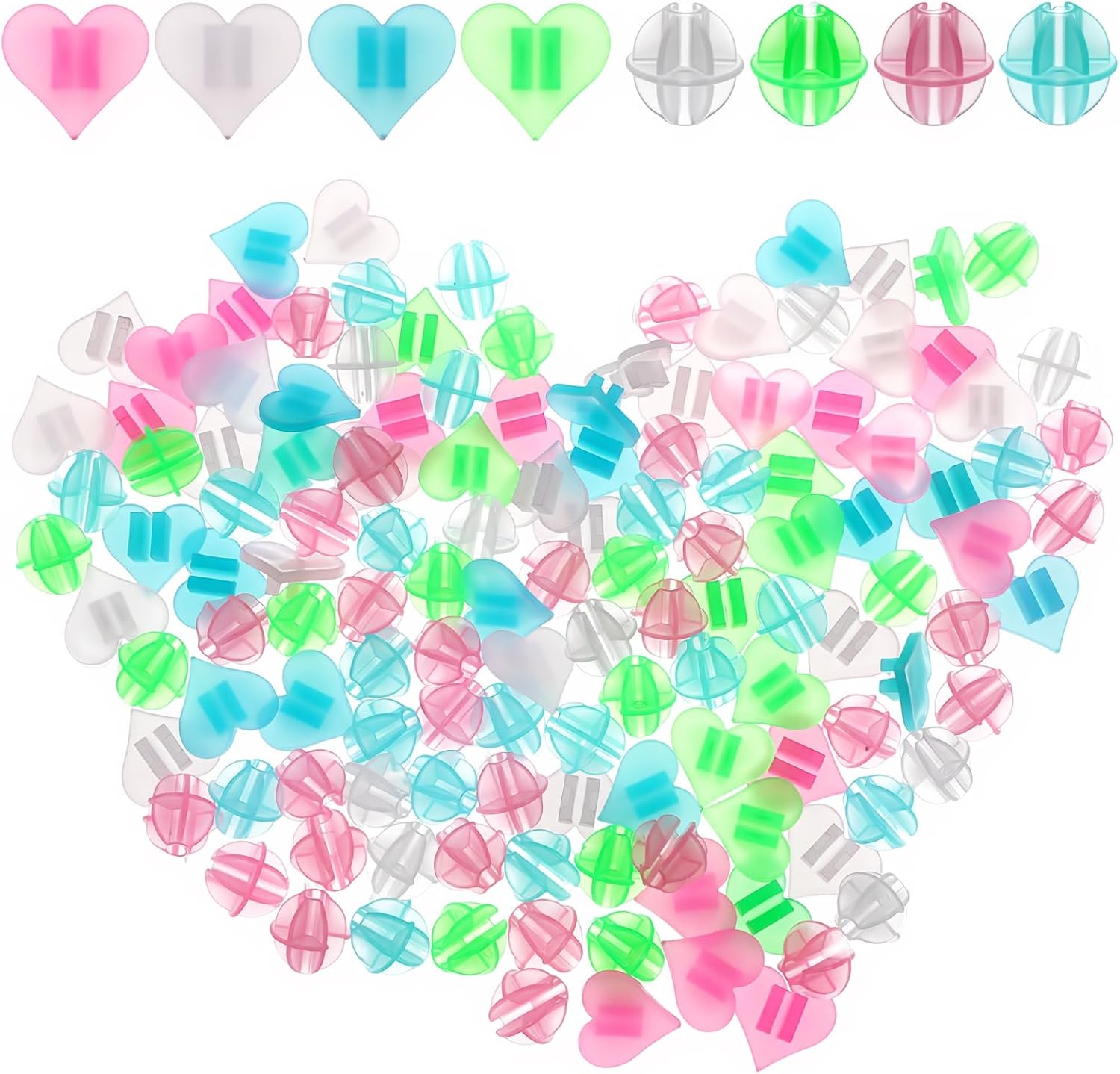 144 Pcs Bike Spoke Beads, Kids Bike Spoke Beads for Kids