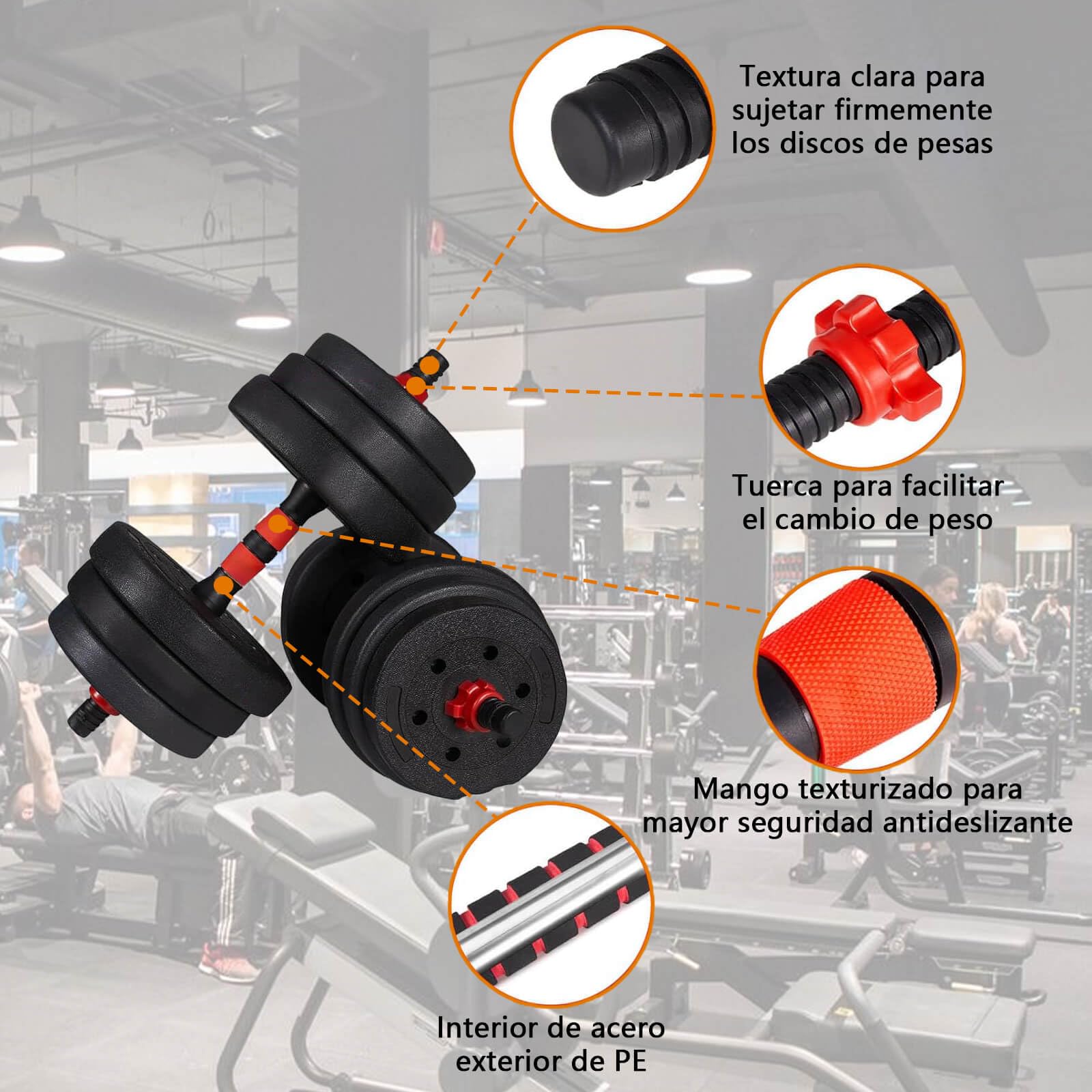 Ejercicios Mancuernas Pilates Decathlon Kg Decathlon Pesas Y