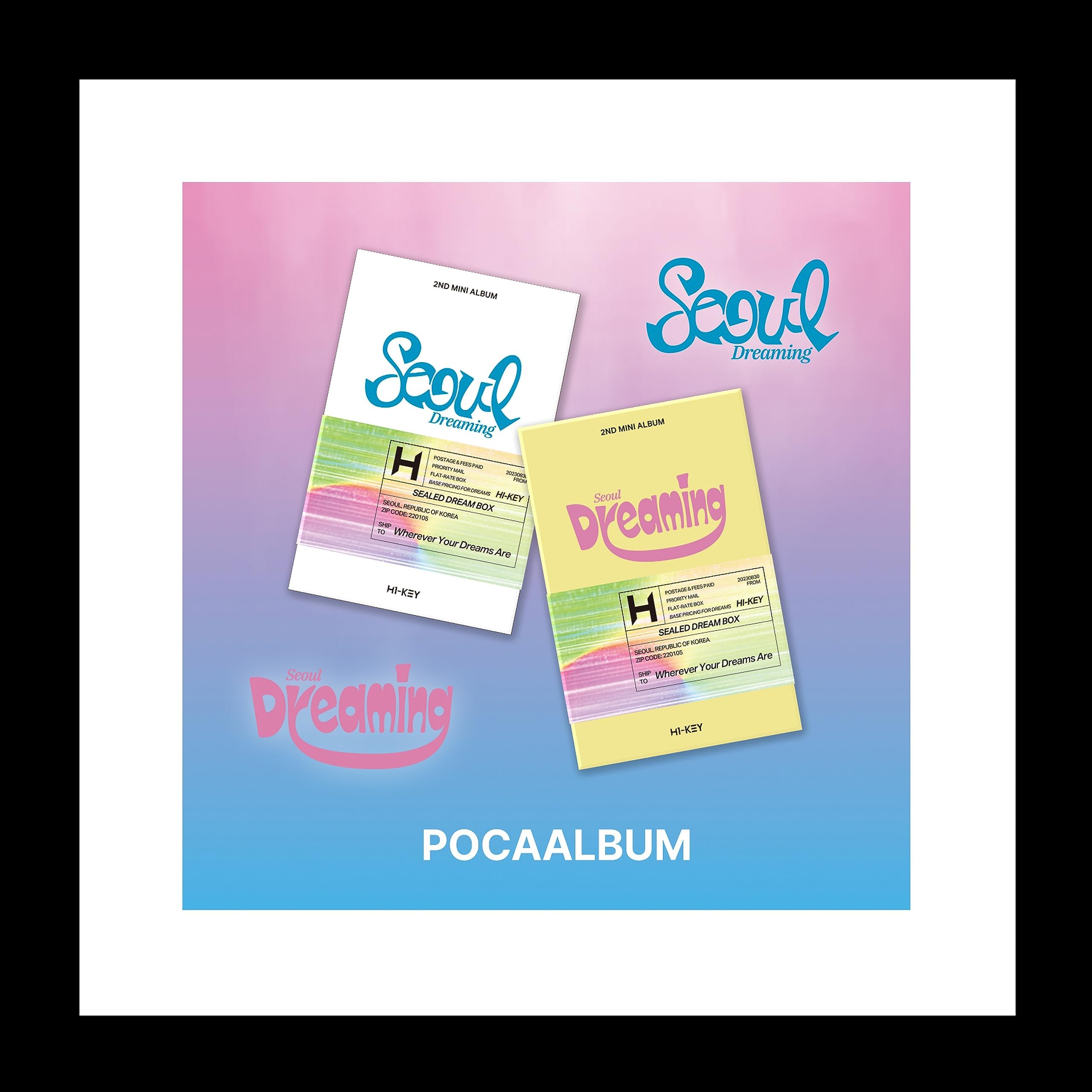 H1-KEY Seoul Dreaming 2nd Mini Album coffret cadeau K-Pop complet sous blister