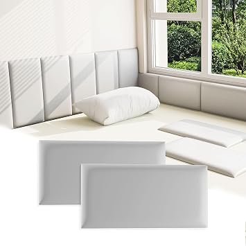 Anti Collision Wall Padding for Kids, Upholstered 3D Wall Panels