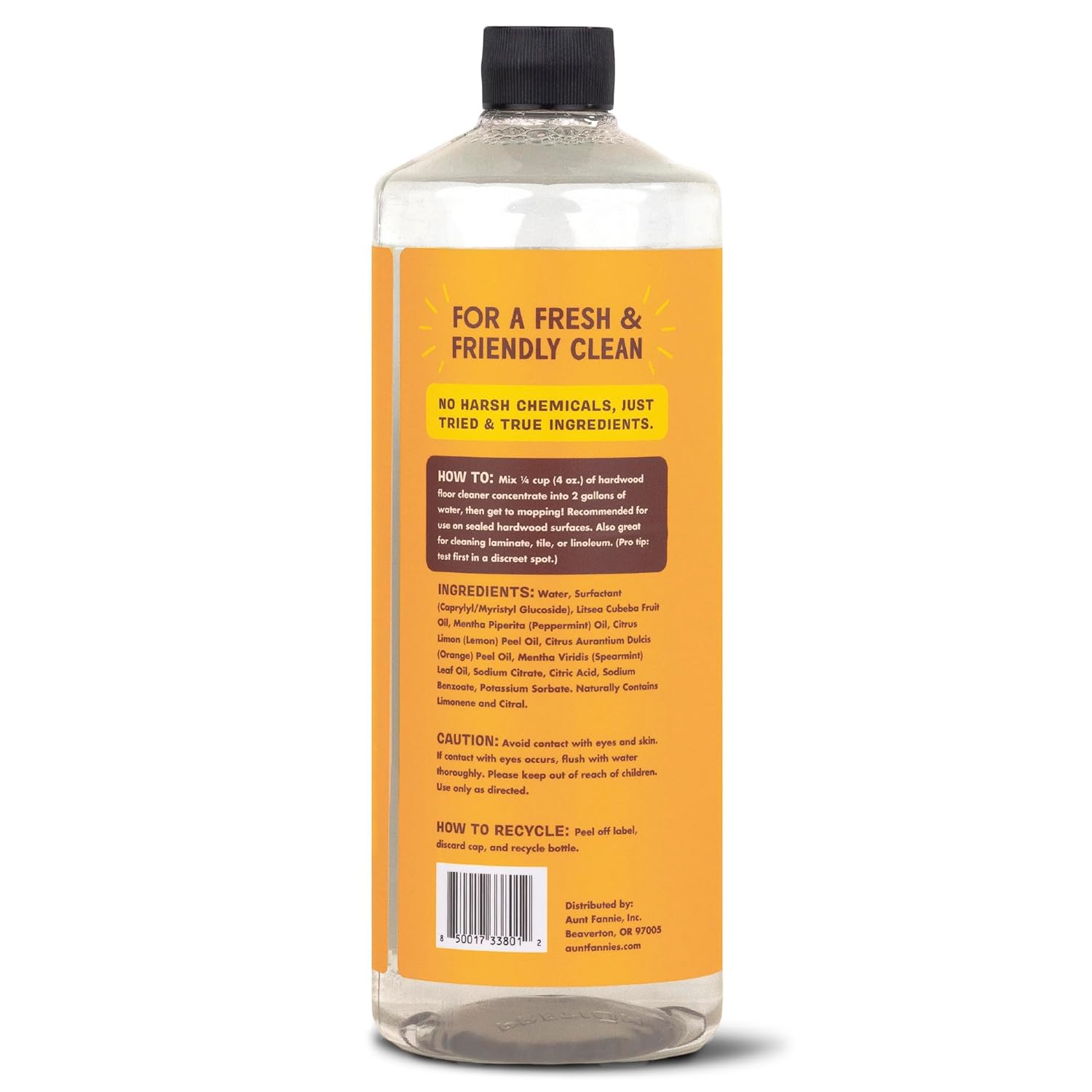 Aunt Fannie's Bundle: Floor Cleaner Vinegar Wash (Eucalyptus) + Hardwood Floor Cleaner (Lemon) - Image 9