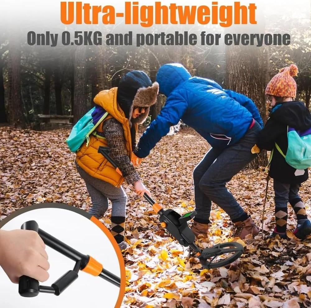 宝探しツール 液晶調節可能な金属ファインダーツールキットディスプレイジュエリーコイン狩猟検出装置キッズジュニアユース 金属探知機 金属探知機  液晶調節可能な金属ファインダーツールキットディスプレイジュエリーコイン狩猟検出装置キッズジュニアユース 金属検出 ...