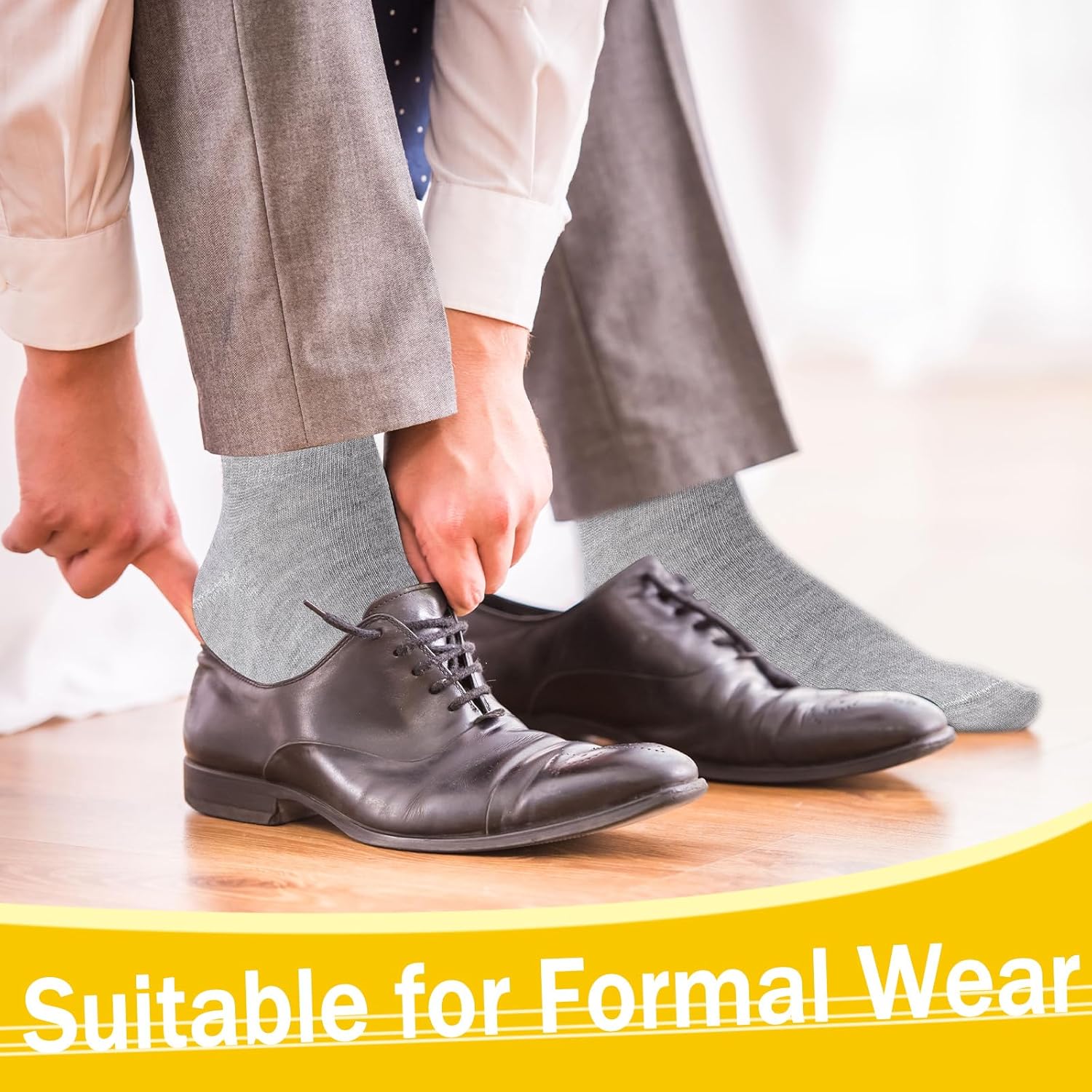 120 Pairs Solid Color Sock Bulk Cotton Crew Sock for Men Women Athletic Casual for Homeless Adult - Image 2