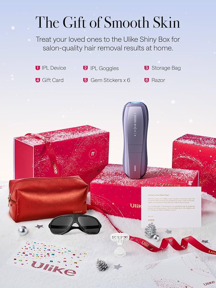 Ulike Air 10 IPL Hair Removal Device with Ice Cooling Technology