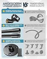 Vista 4 de Soporte de Micrófono - Soporte de Micrófono de Escritorio de 6 Pulgadas de Alta Resistencia con Cuello de Cisne Flexible con Base de Montaje