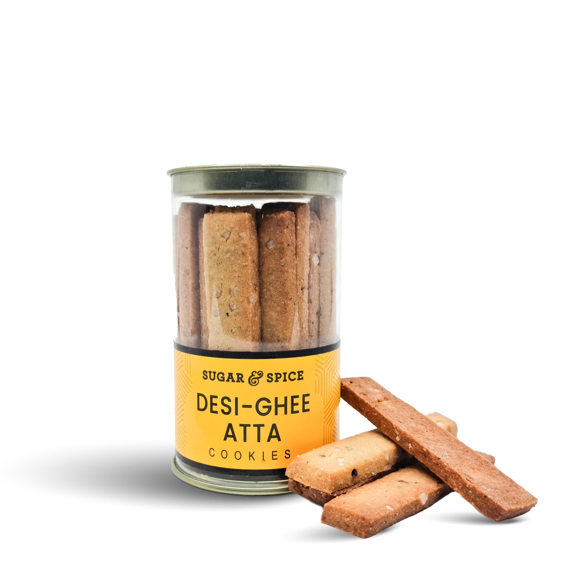 Sugar & Spice Desi Ghee Atta Cookies | Artisanal Cookies Eggless Gourmet Biscuits | Best Paired With Tea And Coffee Snack (18 Pieces) (B0DC6S1Q3J) Amazon Price History, Amazon Price Tracker