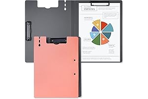 Tomorotec Letter A4 Nursing File Folder Pad, Pink