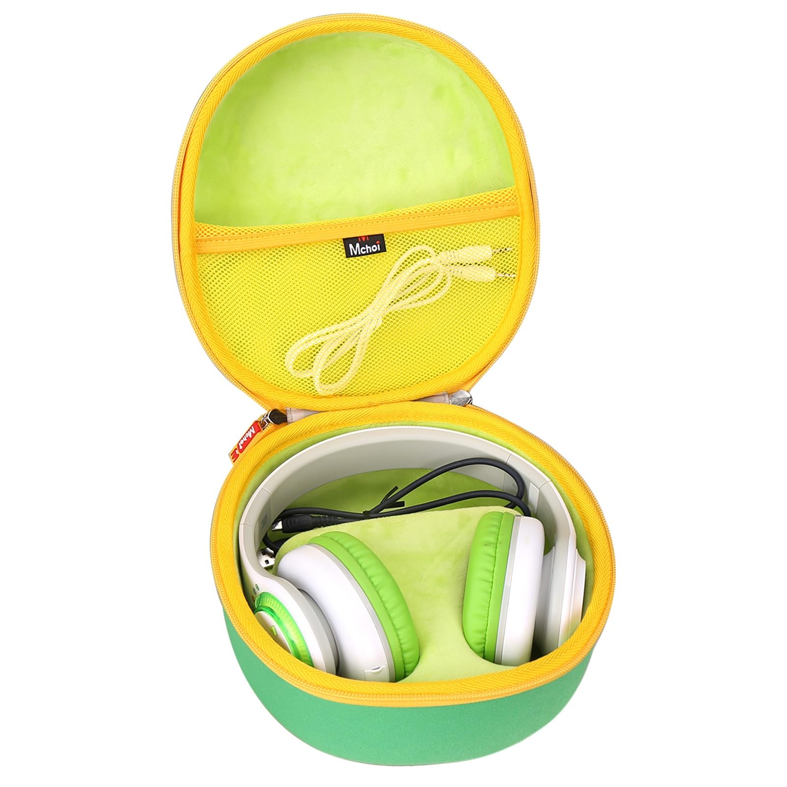 Mchoi Hard Case Fits for LeapFrog LeapPods Max Kids On-Ear Headphones, Waterproof Shockproof Kids Headphones Travel Storage Cae, Case Only