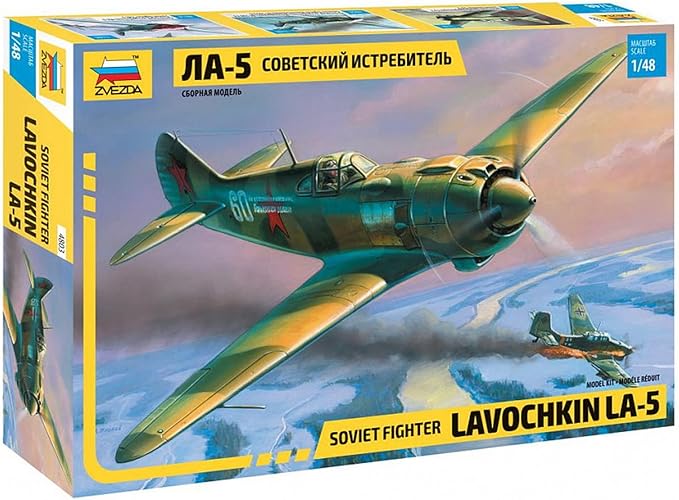 Zvezda 1/48 Lavochkin La-5, by Tom Cleaver
