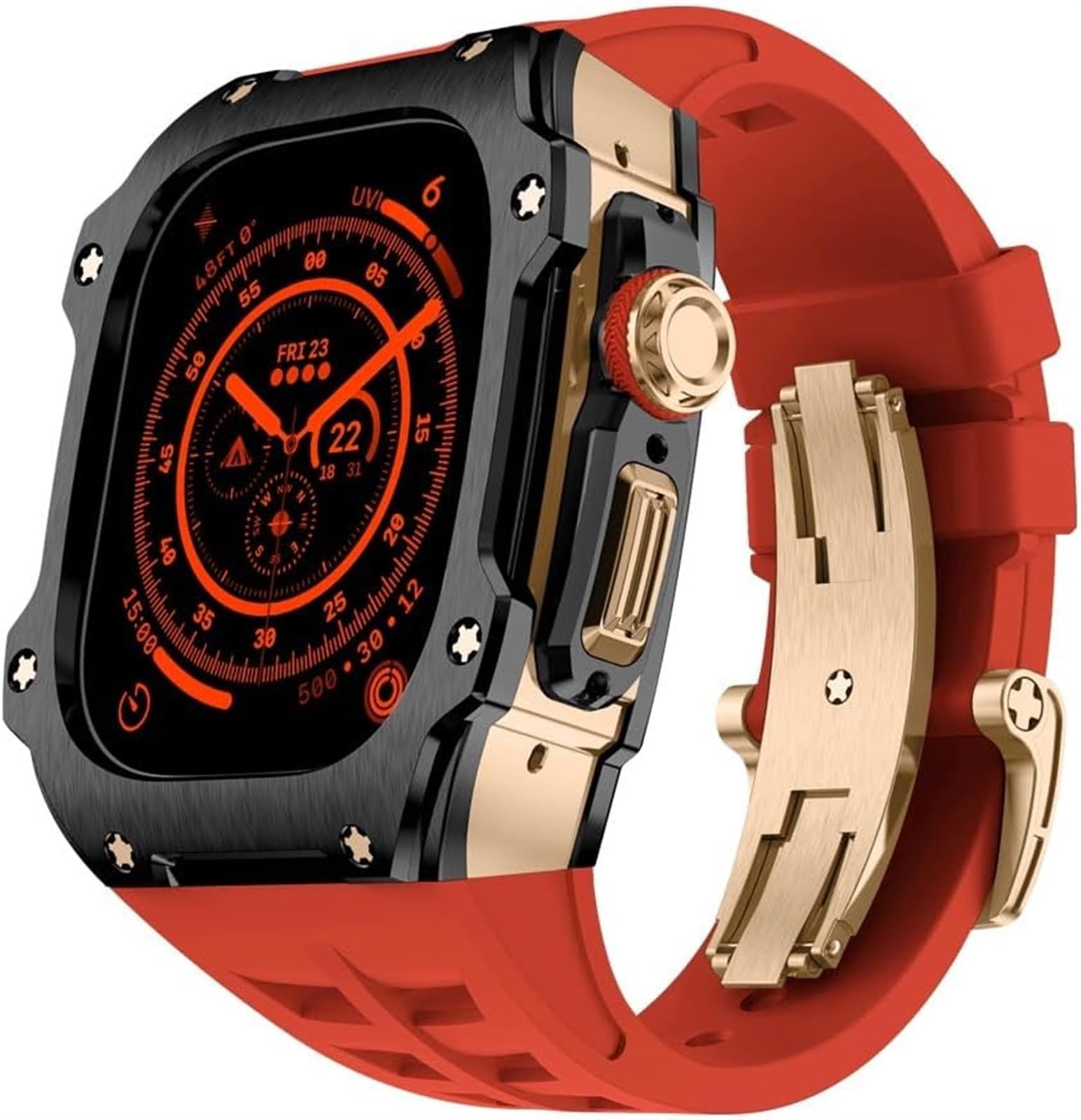 Protégez votre Apple Watch Ultra 2 49mm avec le boîtier acier - 6