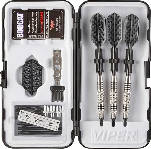 Miniatura 7 de Viper Bobcat dardos de peso ajustable con punta suave y estuche de almacenamientoviaje