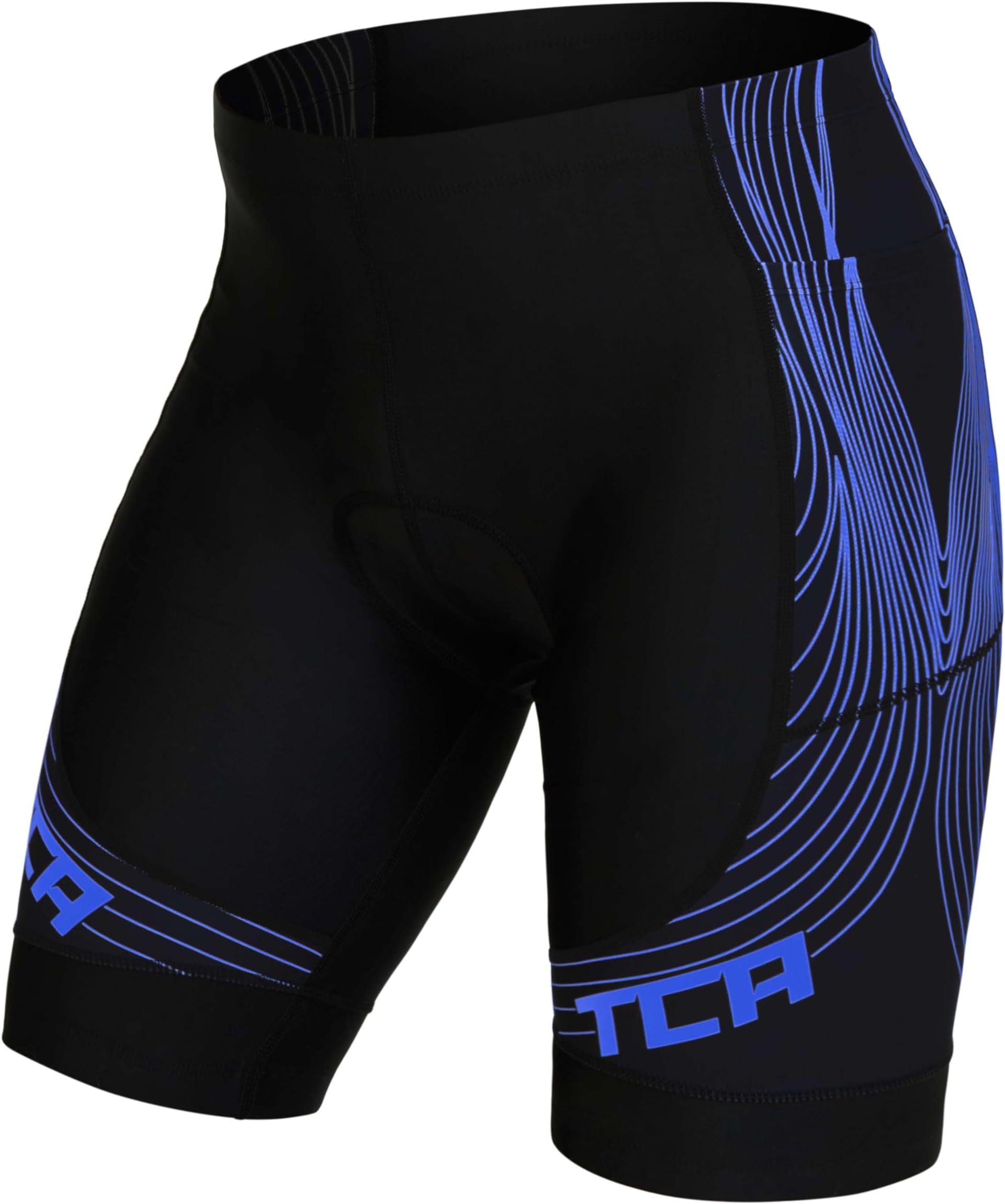 Men's Slipstream Padded Cycling Shorts, Quick Dry, Breathable and Anti-Slip with Back Zipped Pocket Mens Cycling Shorts - Ideal Cycling Shorts Mens Cycle Shorts Cycling Clothing