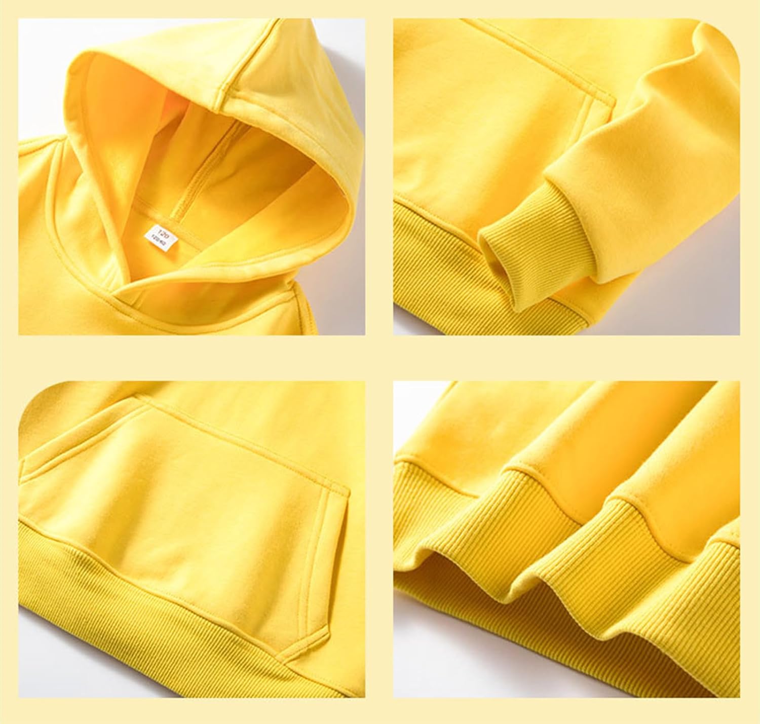 [Yjvcxzs] ちいかわ- パーカー キッズ 子供 長袖 プルオーバー フード付き 上着 スウエット ボーイズ ガールズ 春秋冬