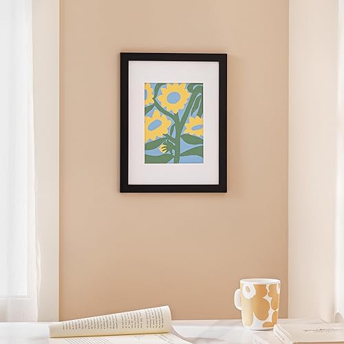 Vista 162 de eletecpro Juego de 10 marcos de fotos de 8 x 10 pulgadas, collage de fotos, decoración de pared, fotos de 5 x 7 con paspartú o de 8 x 10 pulgadas