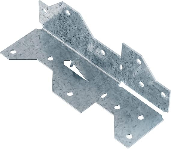 Simpson Strong-Tie A35Z - A34 Framing Angle - 1-7/16 Inch x 2-1/2 Inch 18-Gauge Steel, ZMAX Galvanized Coating, Versatile Corrosion-Resistant Wood Construction Connectors (Pack of 100)