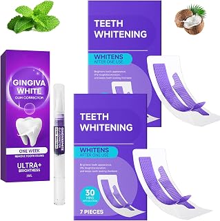 Whitening Strips Purple, 28 Stück, mit Aufhellungsstift