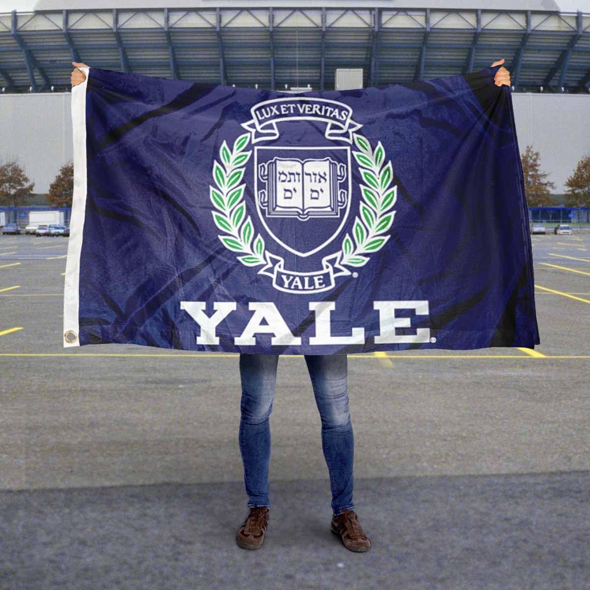 Yale Bulldogs University Large College Flag - Image 5